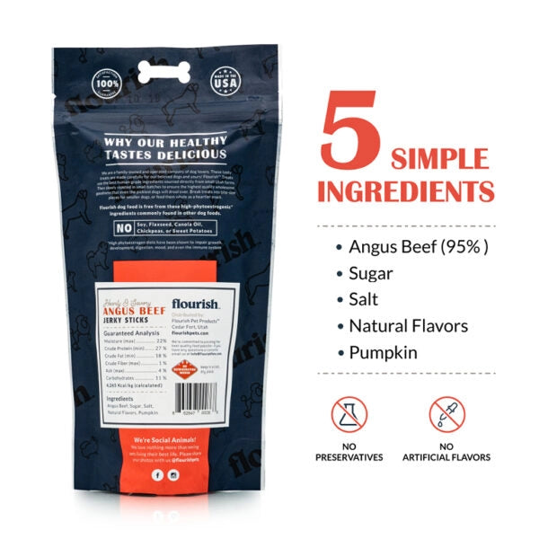 Angus Beef Jerky Sticks .5 lb