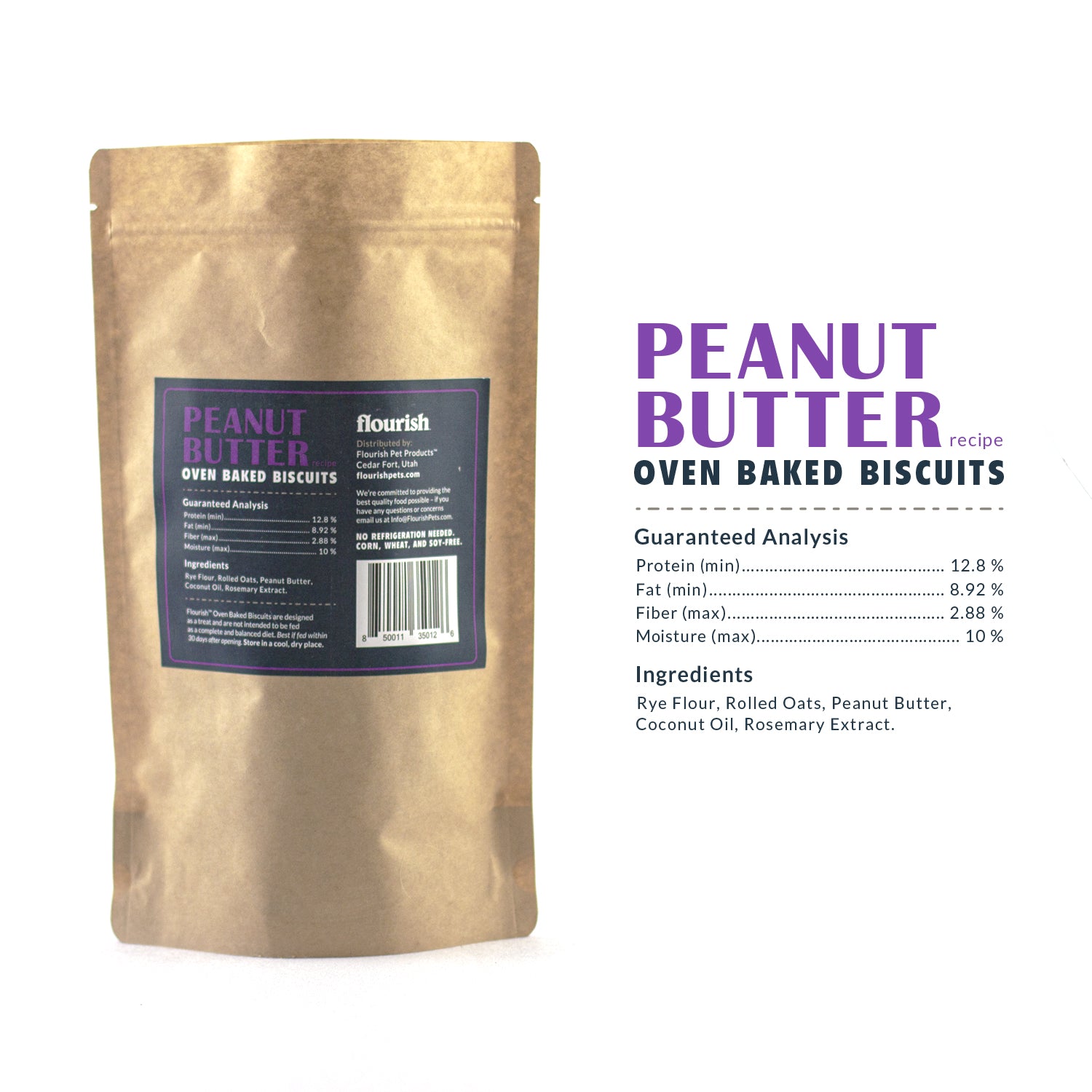 Peanut Butter Biscuits - 7oz