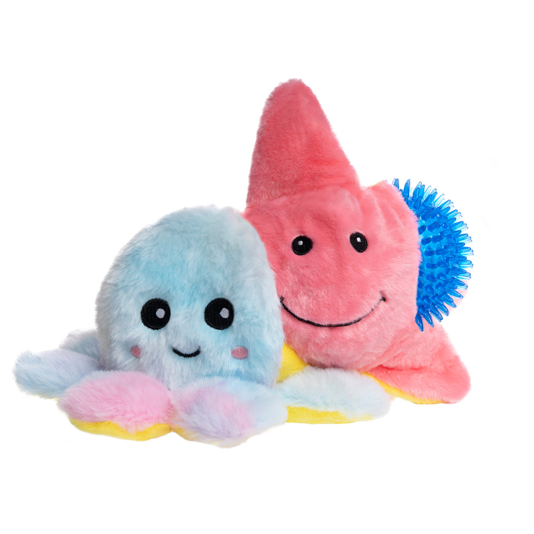 Rainbow Octopus Dog Toy