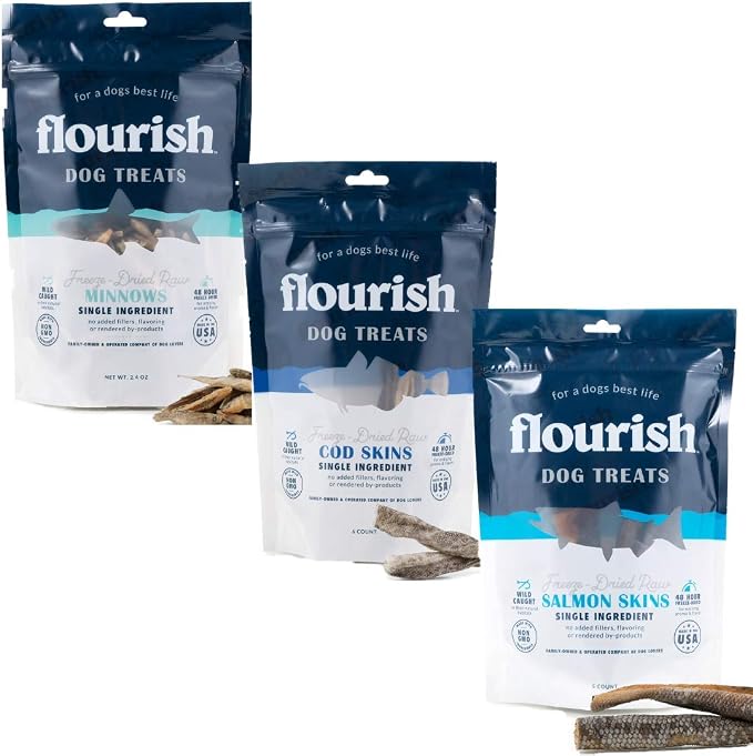 Freeze Dried Raw Cod, Minnow and Salmon - Variety Pack