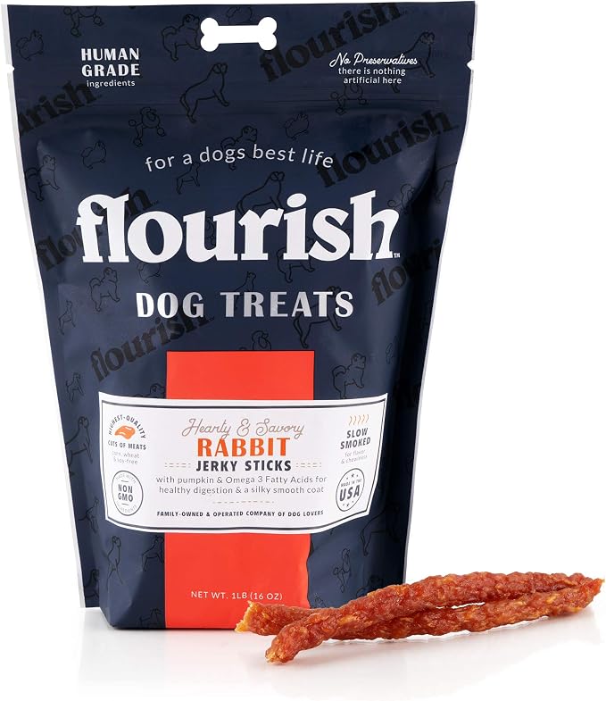 Rabbit Jerky Sticks 1 lb