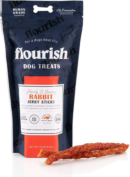 Rabbit Jerky Sticks 8 oz
