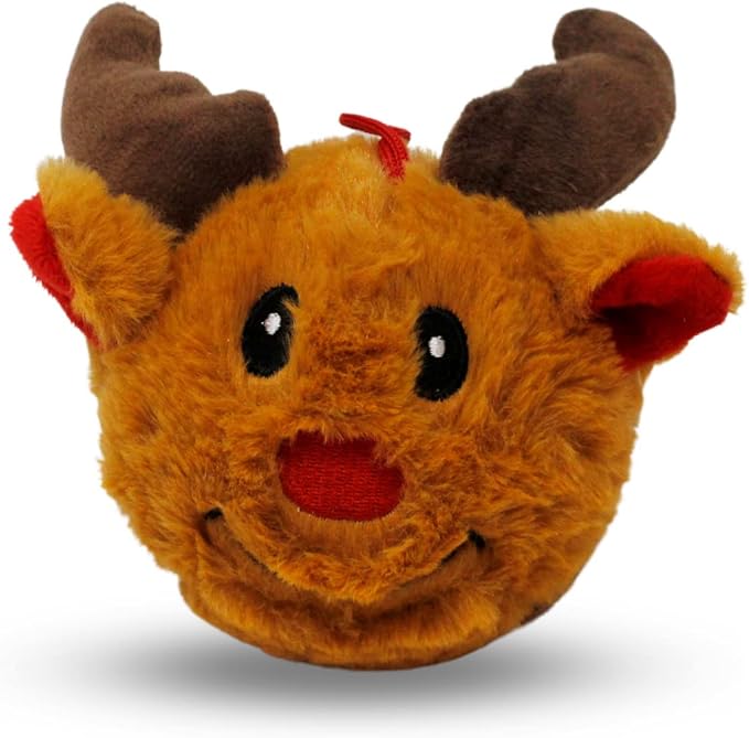 Reindeer Dog Toy - Brown