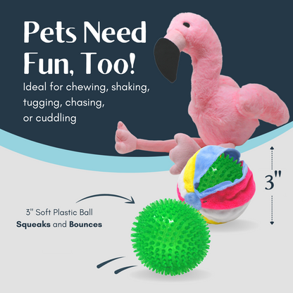 Flamingo Dog Toy