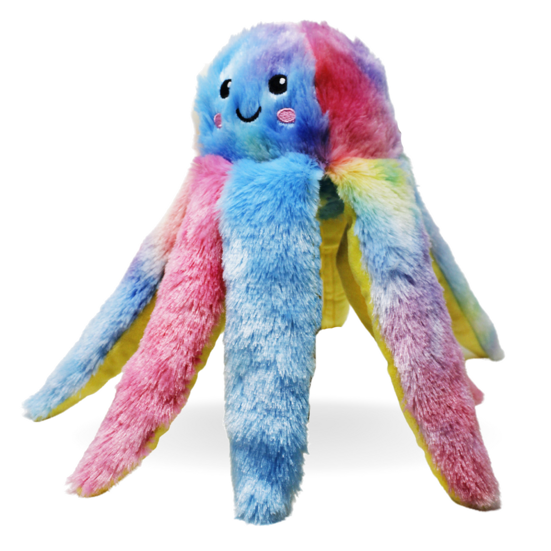 Rainbow Octopus Dog Toy