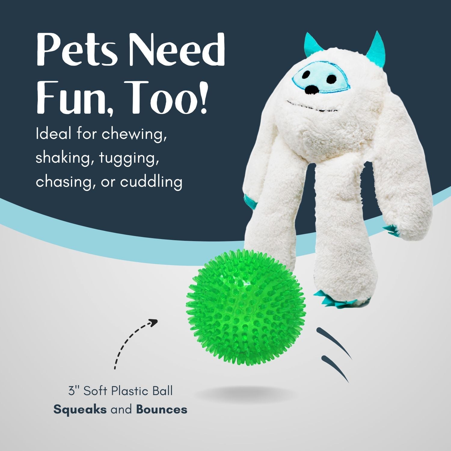 Yeti Dog Toy